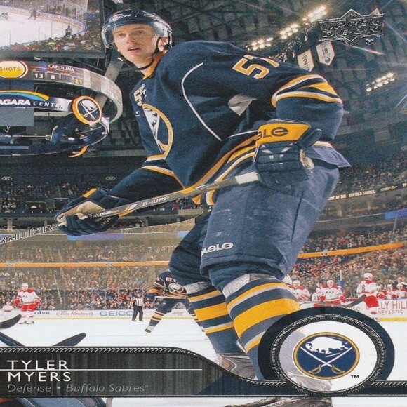 Tyler Myers - 2014-15 Upper Deck Series 1 Hockey Card - Picture 1 of 2